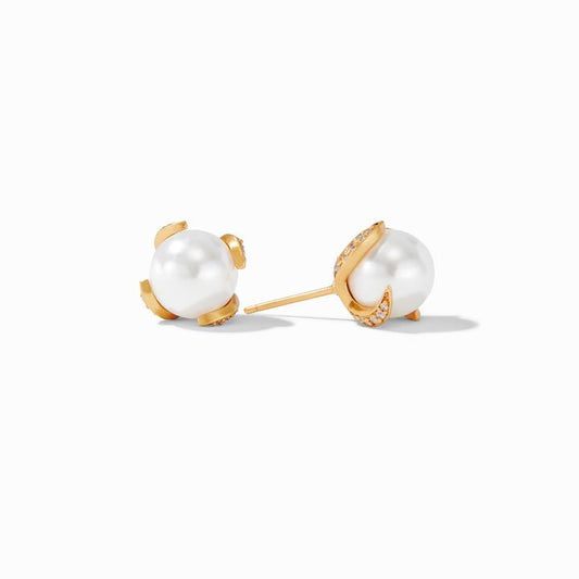 Juliet Stud Pearl Earring by Julie Vos