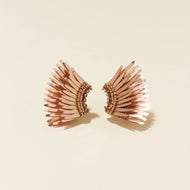 Mini Madeline Earrings Rose Gold by Mignonne Gavigan