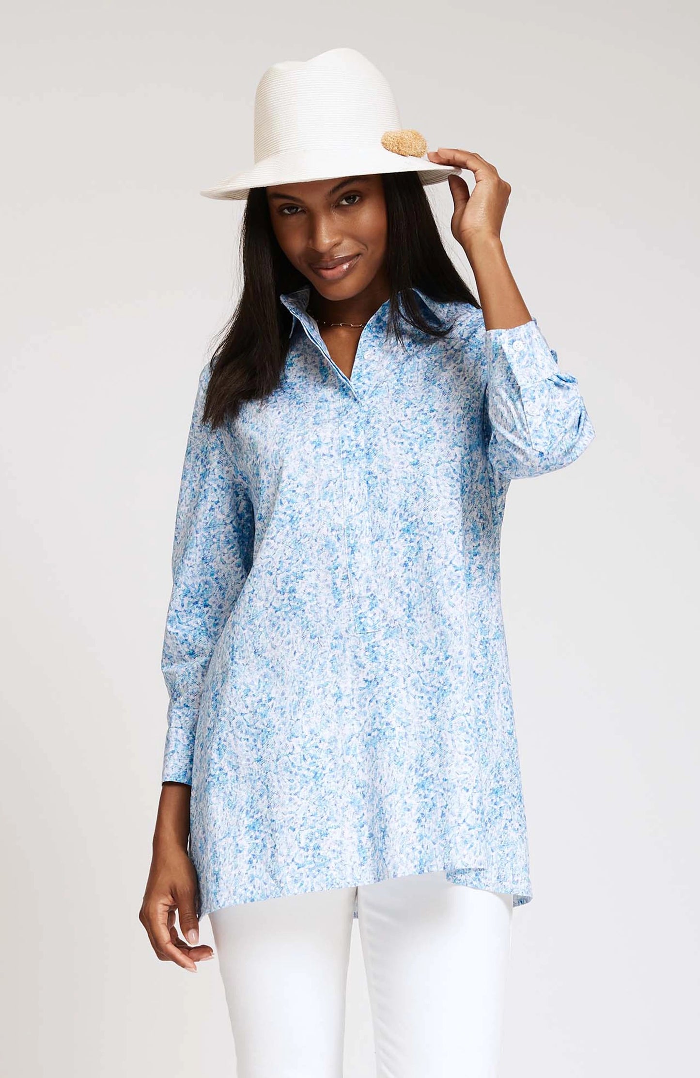 Madison Poplin Tile Tunic by Tyler Boe