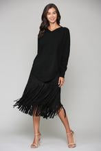 Sadie Sweater in Black by Joh Apparel