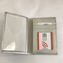 Load image into Gallery viewer, Vaccine Passport Wallet Silver Metallic
