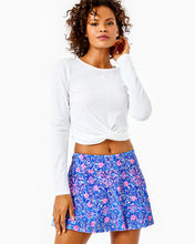 Load image into Gallery viewer, UPF 50+ Luxletic Aila Skort Blue Peri Takin It Easy by Lilly Pulitzer
