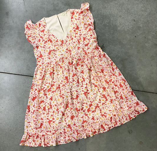 Daisy Red/White Dress by Jodifl