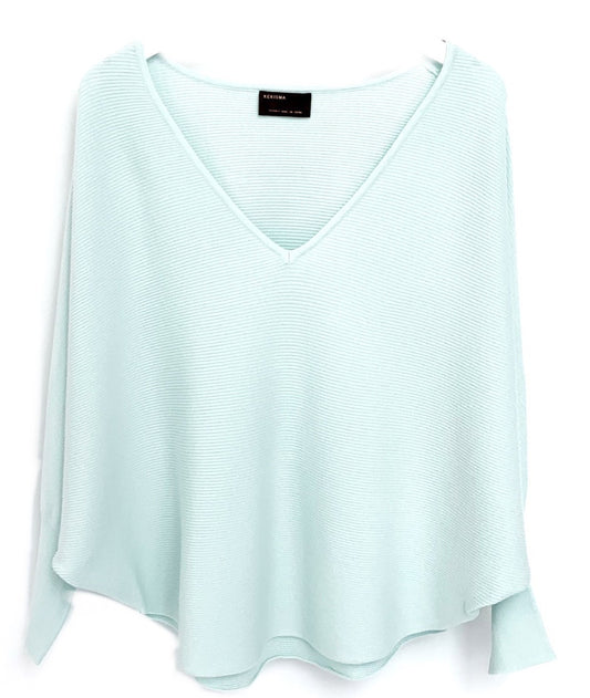 RYU Batwing Sweater in Mint by Kerisma