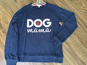 Dog Mama Tee Shirt in Navy by PJ Salvage