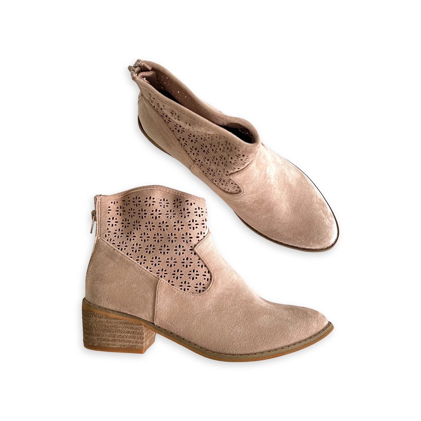 Harvest Bootie in Beige by Corky’s