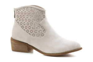 Harvest Bootie Off White by Corky’s