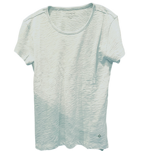 Short Sleeve Jeans Crew by Erin Gray in Pale Blue