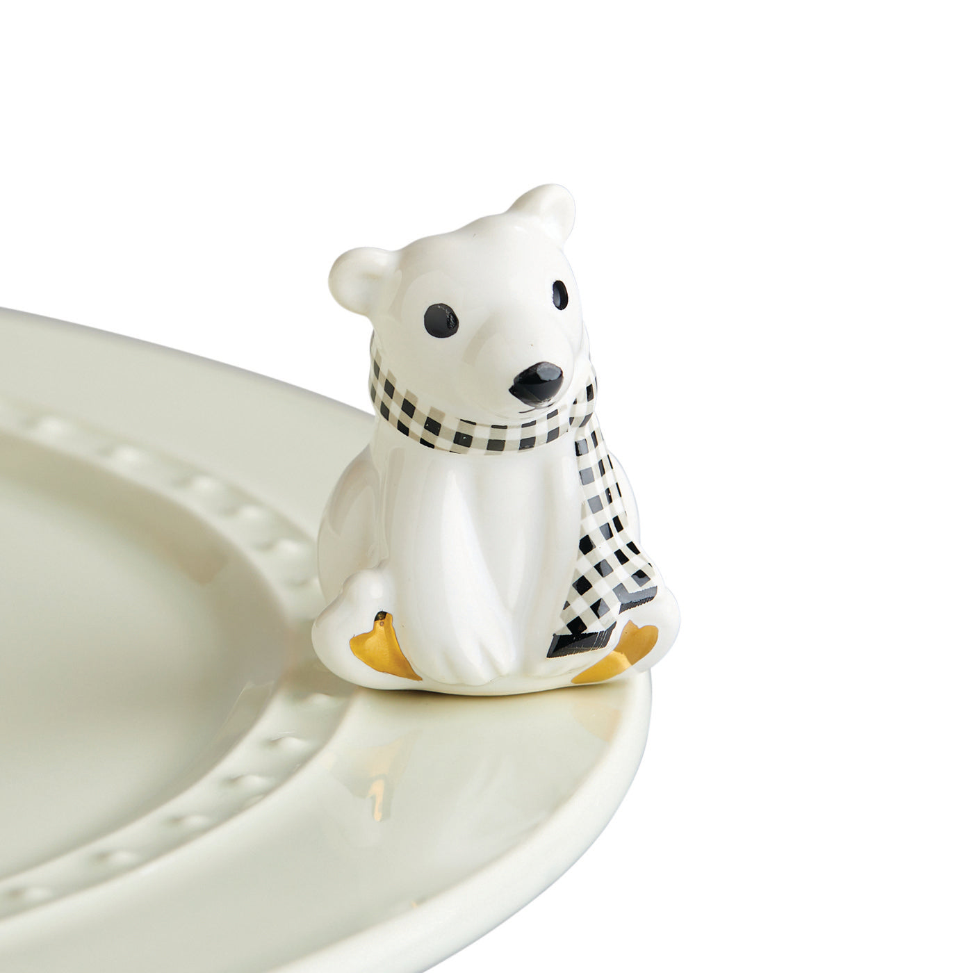 Polar-Brrr! (Polar Bear) Mini Accessory by Nora Fleming A254