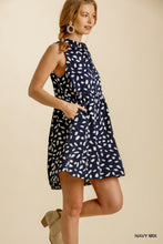 Load image into Gallery viewer, Dalmatian Sleeveless Button Down Collar Dress by Umgee USA
