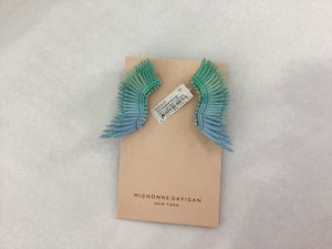 Midi Madeline Earrings in Mint/Light Blue/Turquoise by Mignonne Gavigan