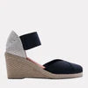 Anouka Mid Sandal in Black by Andre Assouss