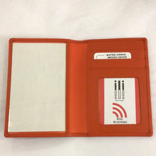 Load image into Gallery viewer, Vaccine Passport Wallet Orange
