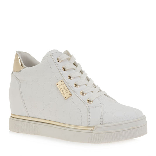 White Gold Sneakers by Renato Garini