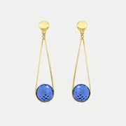 Mini Ipanema Earrings in Midnight Blue by Dean Davidson