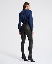 Load image into Gallery viewer, Farrah Ankle Skinny Super Black by AG Denim LSS1777
