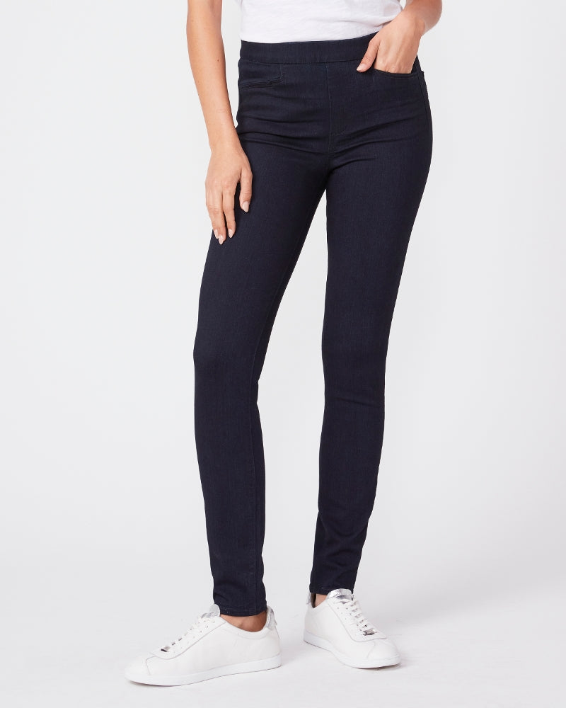 Hoxton High Rise Ultra Skinny Pull On Jean in Amorous by Paige Denim