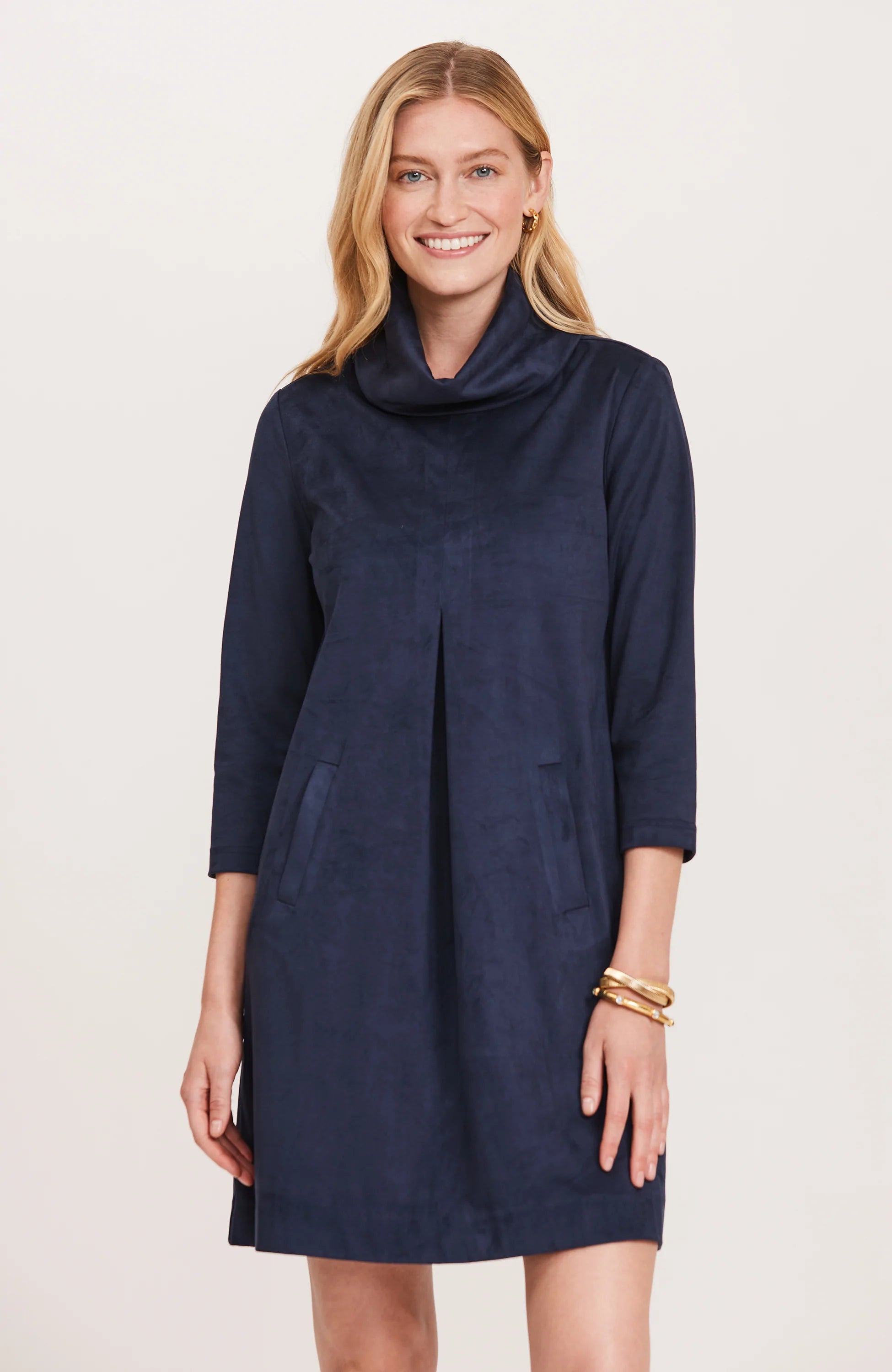 Tyler boe shop cowl neck dress