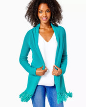 Load image into Gallery viewer, Tatum Cardigan Maldives Green by Lilly Pulitzer
