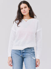 Load image into Gallery viewer, Open Stitch Sweatshirt in Oatmeal by J Society
