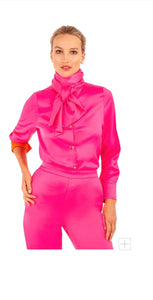 Mix Master Solid Top in Pink by Gretchen Scott