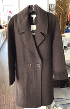 Load image into Gallery viewer, Notch Collar Coat in Cafe Brown by Kinross Cashmere
