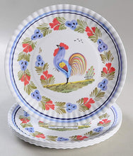 Load image into Gallery viewer, (Set of 4) Luncheon Plates Melamine Dinnerware
