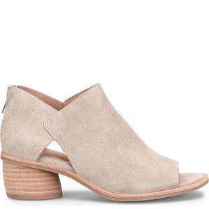 Carleigh Peep Toe Shoe in Light Grey by Sofft