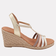 Alivia Metallic Multi Wedge by Andre Assous