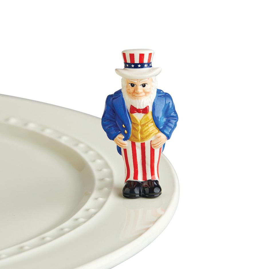 All American Uncle Sam Mini Accessory by Nora Fleming