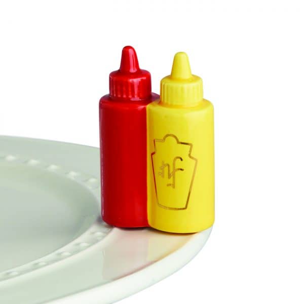 Main Squeeze Mustard & Ketchup Mini Accessory by Nora Fleming A230