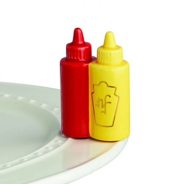 Main Squeeze Mustard & Ketchup Mini Accessory by Nora Fleming