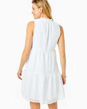 Load image into Gallery viewer, Novella Dress Resort White Mini Medallion Chiffon
