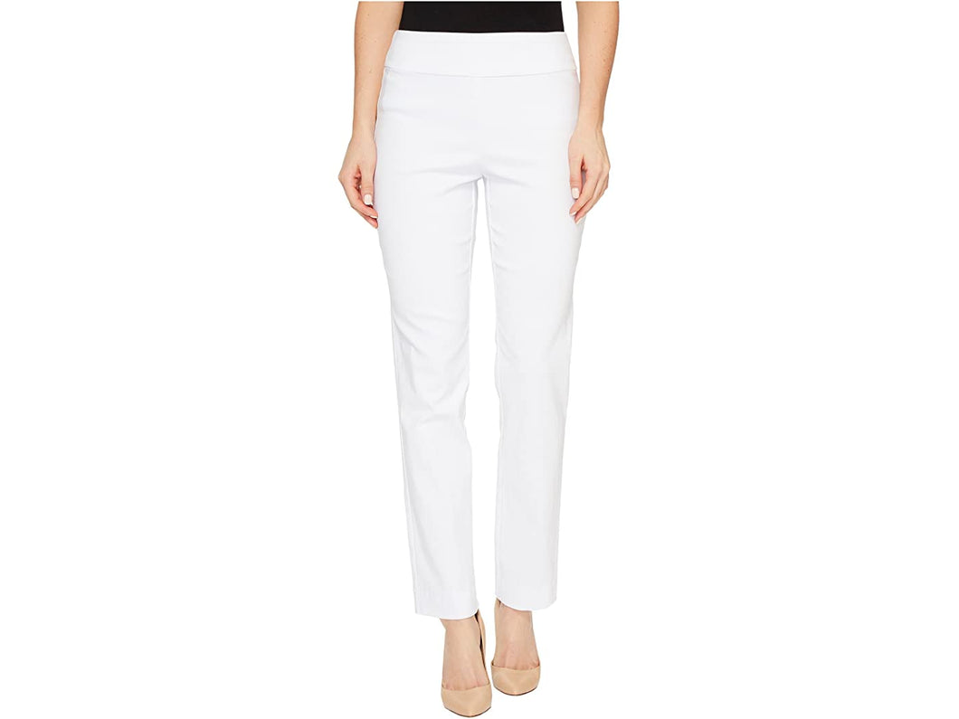 Pull On Pants in White by Krazy Larry Style P-507