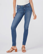 Verdugo Ankle Mid Rise Ultra Skinny Jean in Tristan by Paige