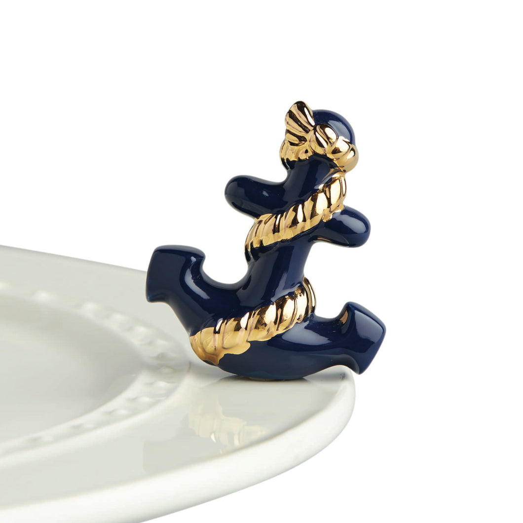 Anchors Aweigh (Anchor) Mini Accessory by Nora Fleming