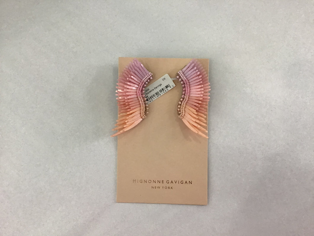 Midi Madeline Earrings in Rose by Mignonne Gavigan