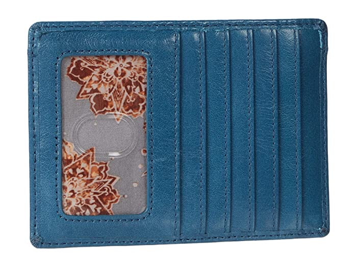 Euro Slide Leather Passport Wallet in Riviera by Hobo Bags