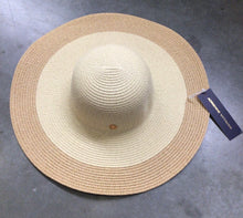 Load image into Gallery viewer, Adrienne Vittadini Sunhat in Natural/ Toast

