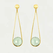 Ipanema Earring Green Amethyst by DeanDavidson