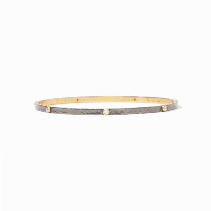 Crescent Bangle in Mixed Metal by Julie Vos