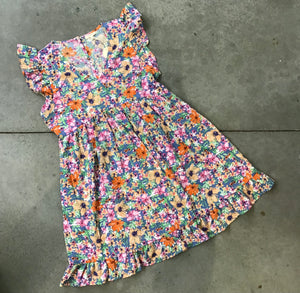 Floral Multicolor Dress by Jodifl