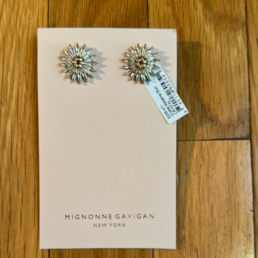 Crystal Madeline Studs by Mignonne Gavigan