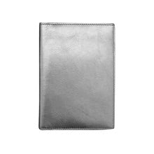 Vaccine Passport Wallet Silver Metallic