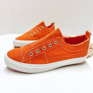 Babalu Sneaker in Orange by Corky’s