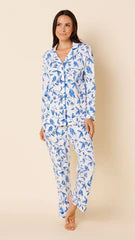 Feathered Friend Long Sleeved Knit Pajama by Cat’s Pajamas