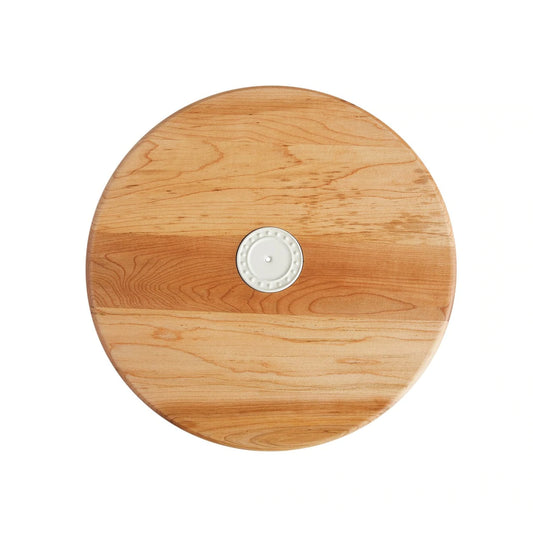 Maple Lazy Susan by Nora Fleming