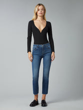 Load image into Gallery viewer, Mara Straight Mid-Rise Instasculpt Ankle Jean in Chancery  Wash by DL 1961
