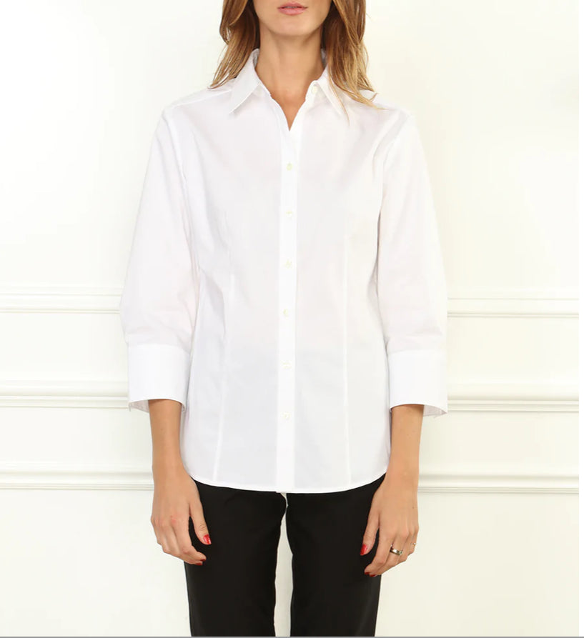 Cotton Shirt -White Hinson WU