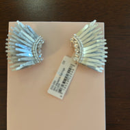 Mini Madeline Earrings in Silver by Mignonne Gavigan